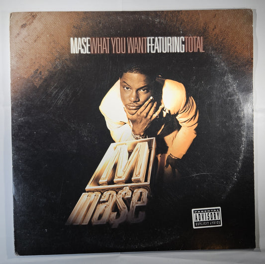 Mase Featuring Total - What You Want [1998 Used Vinyl Record 12" Single]