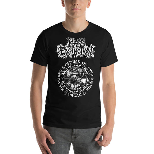 MASS EXTINCTION - Smashing Systems Of Oppression T-Shirt