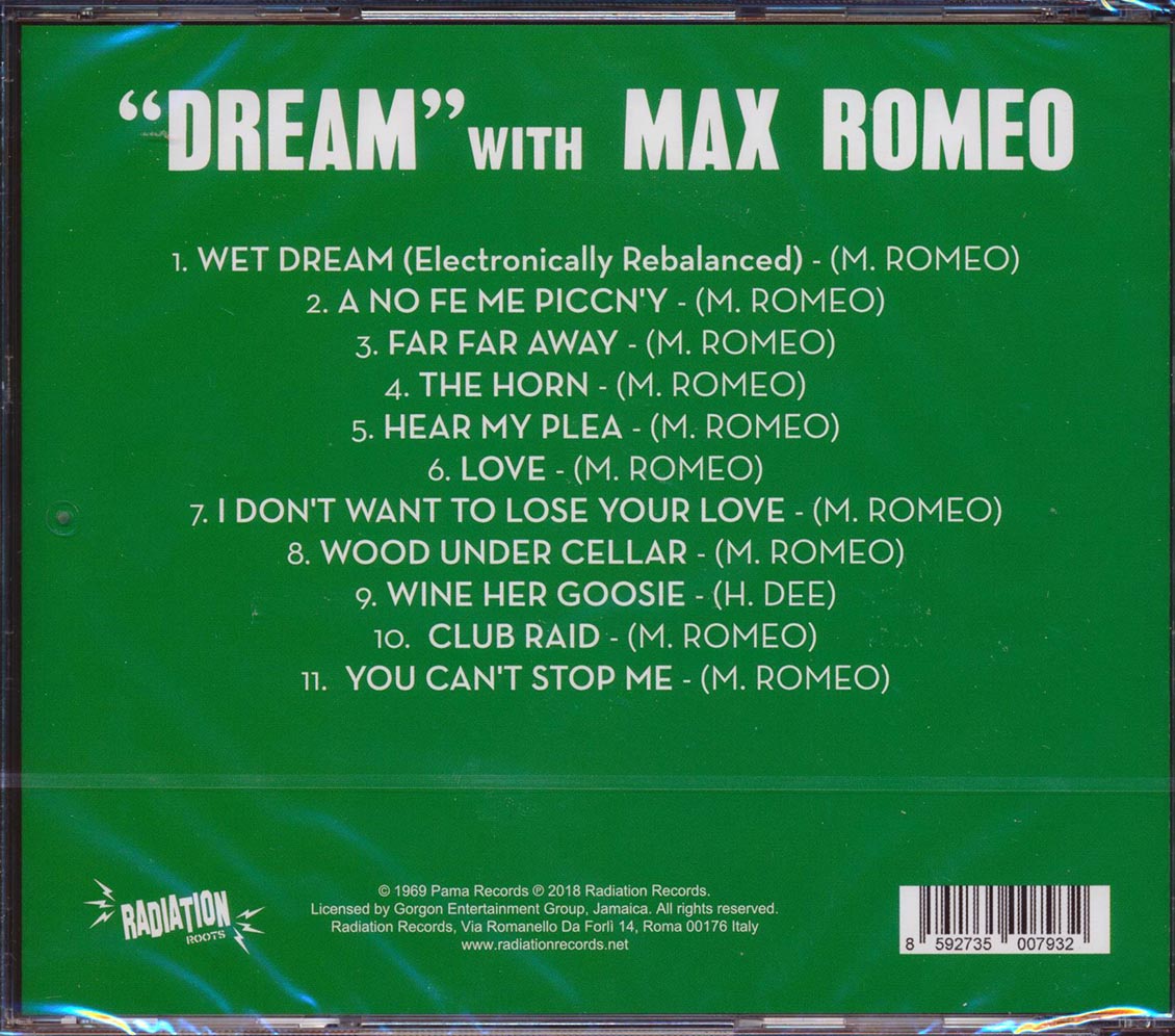 Max Romeo - A Dream [2018 Reissue] [New CD]