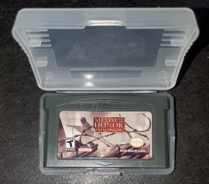 Medal of Honor Infiltrator GBA Video Game Boy Advance Nintendo 2003