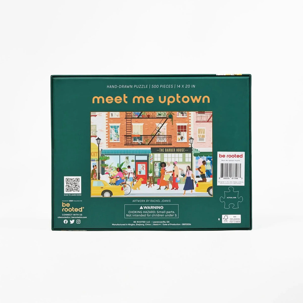Meet Me Uptown 500 Piece Soft Touch Jigsaw Puzzle Be Rooted