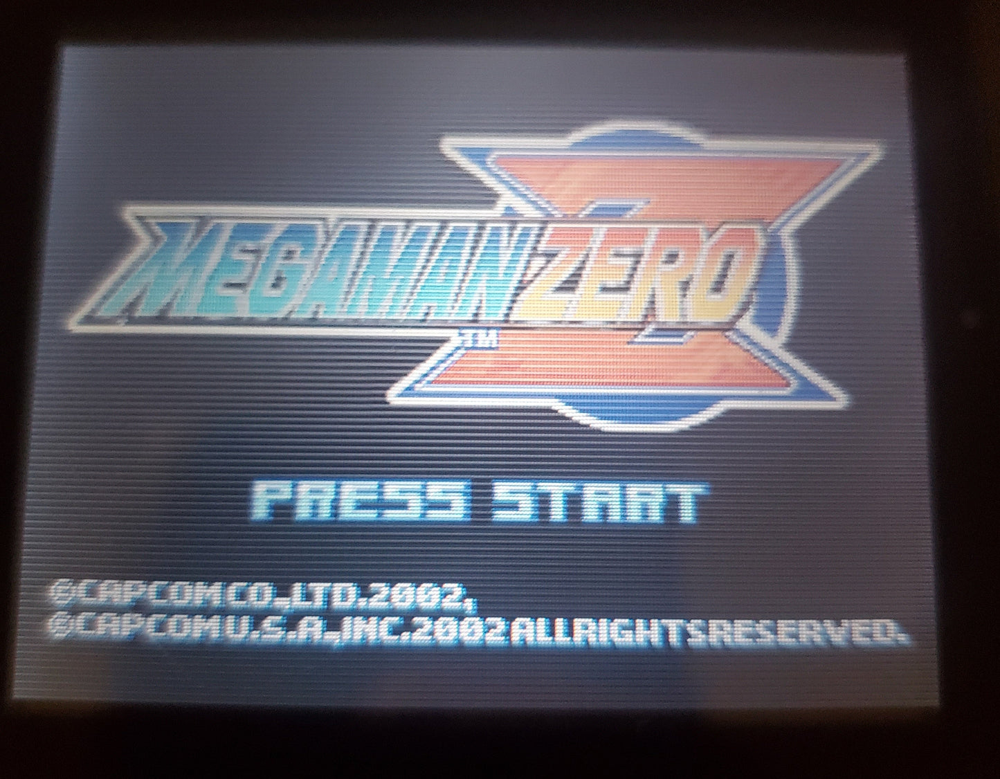 Mega Man Zero 1 GBA Video Game Cartridge Game Boy Advance 2002