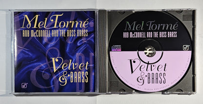 Mel Tormé, Rob McConnell and The Boss Brass - Velvet & Brass [1995 Used CD]