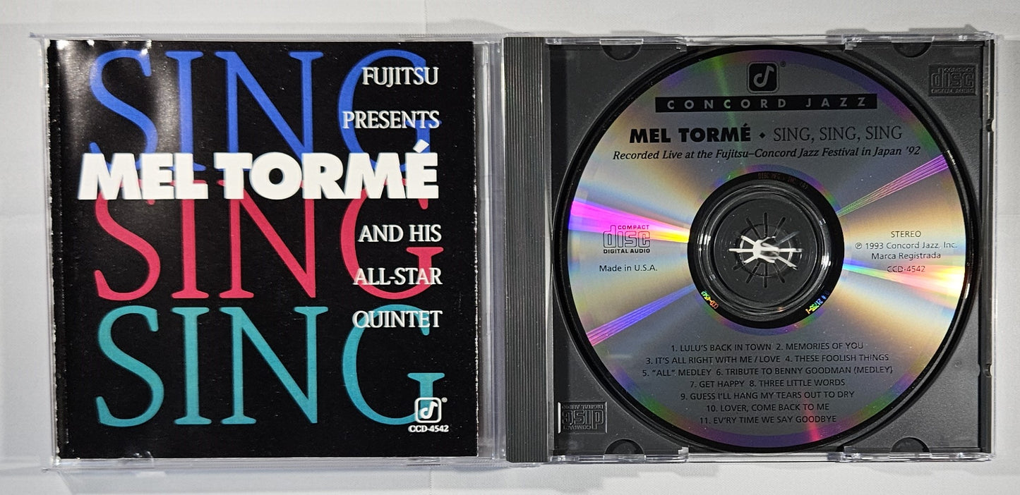 Mel Torme and His All-Star Quintet - Sing, Sing, Sing [1993 Used CD]