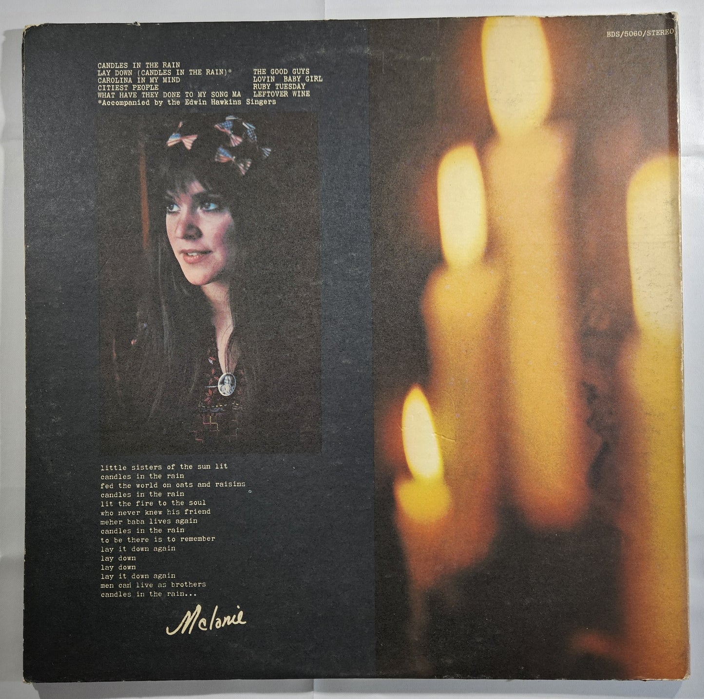 Melanie - Candles in the Rain [1970 Used Vinyl Record LP] [B]