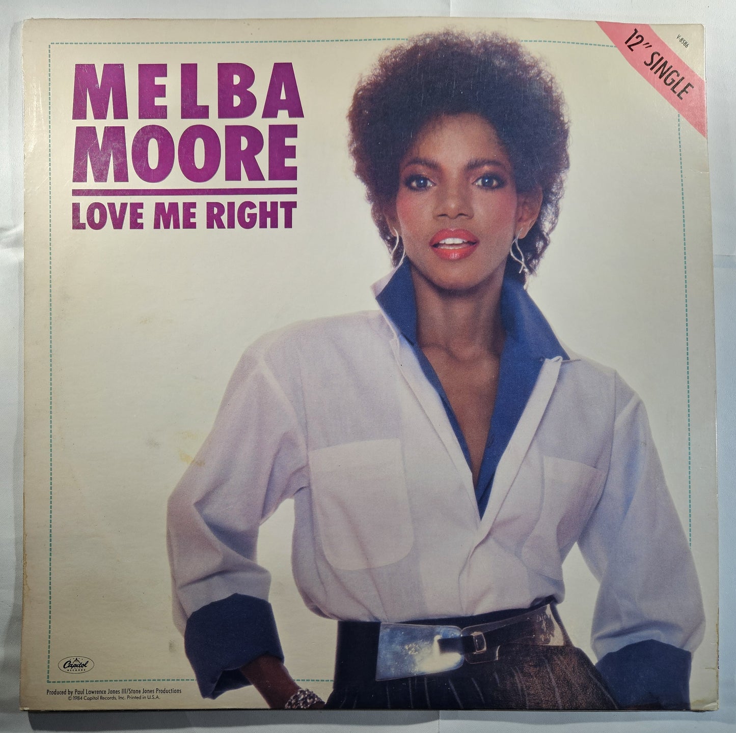 Melba Moore - Love Me Right [1983 Used Vinyl Record 12" Single]
