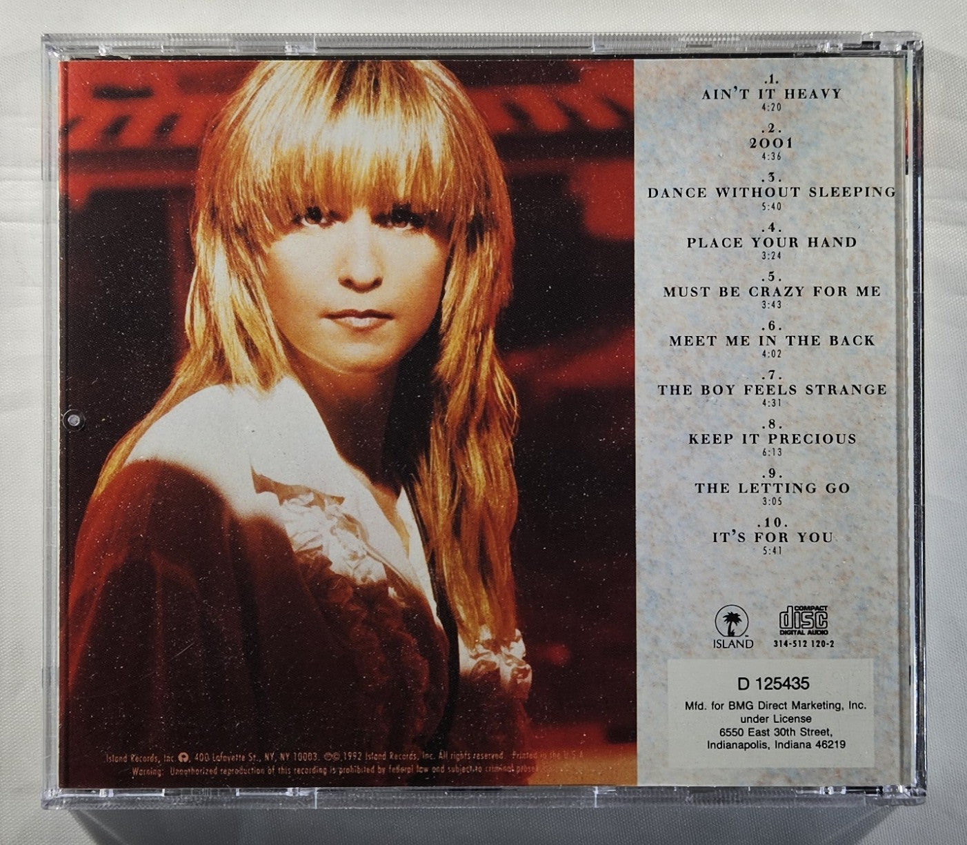 Melissa Etheridge - Never Enough [1992 Club Edition] [Used CD]