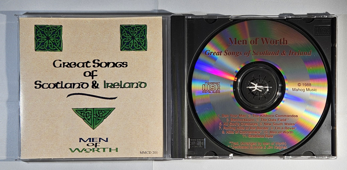 Men of Worth - Great Songs for Scotland & Ireland [1988 Used CD]