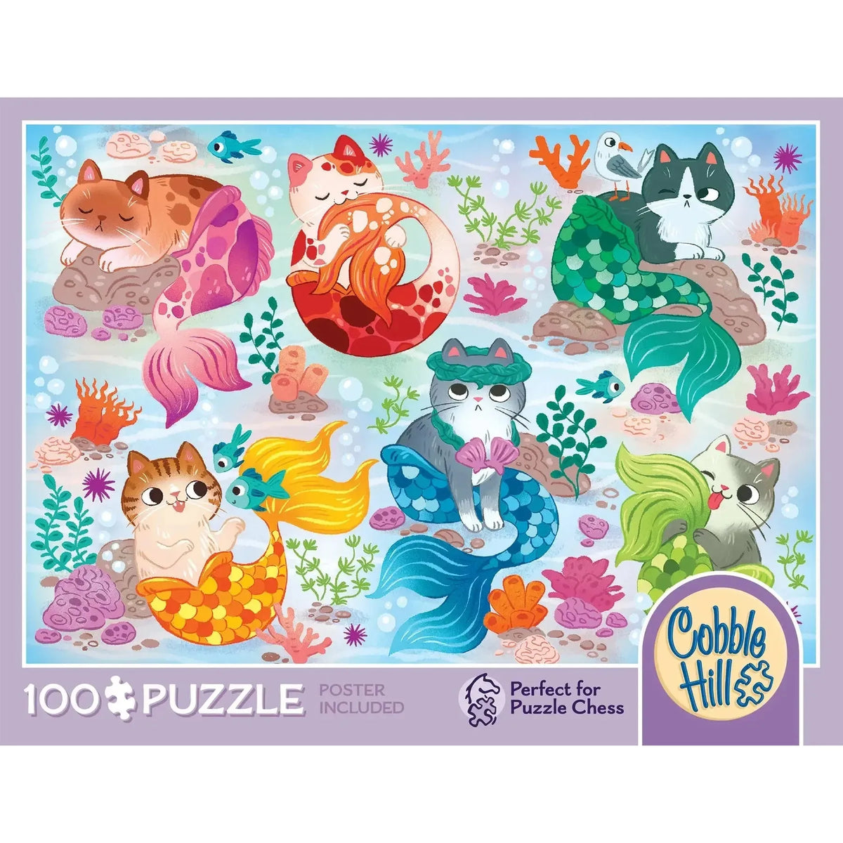 Mercats 100 Large Piece Jigsaw Puzzle Cobble Hill