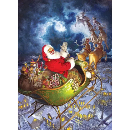 Merry Christmas to All 1000 Piece Jigsaw Puzzle Cobble Hill