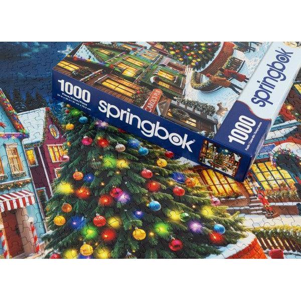 Merry Town Square 1000 Piece Jigsaw Puzzle Springbok
