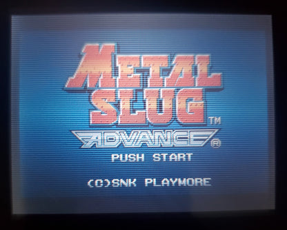 Metal Slug Advance GBA Video Game Cartridge Game Boy Advance 2004