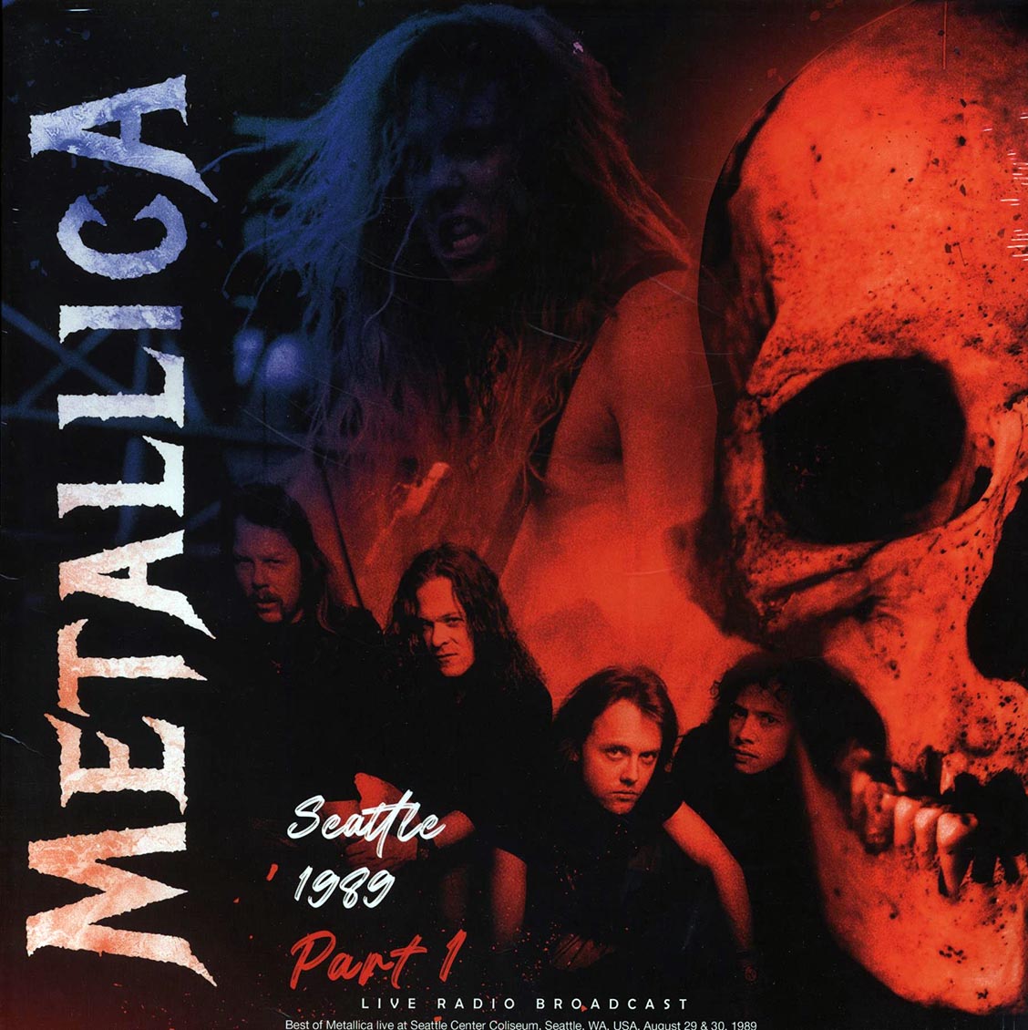 Metallica - Seattle 1989 Part 1 [2022 Unofficial 180G] [New Vinyl Record LP]
