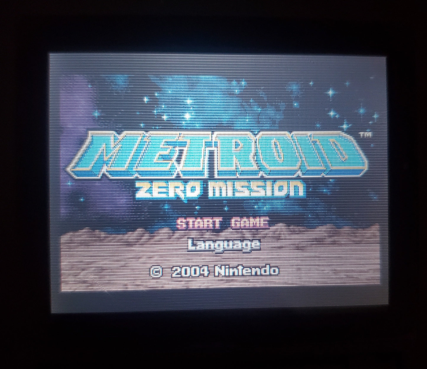 Metroid Zero Mission GBA Video Game Cartridge Game Boy Advance 2004