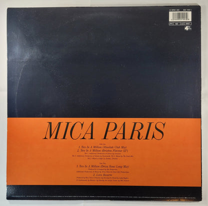 Mica Paris - Two in a Million [1993 Netherlands] [Used Vinyl Record 12" Single]