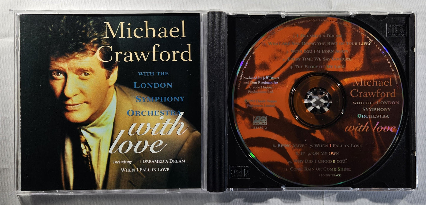 Michael Crawford With The London Symphony Orchestra - With Love [1989 Used CD]