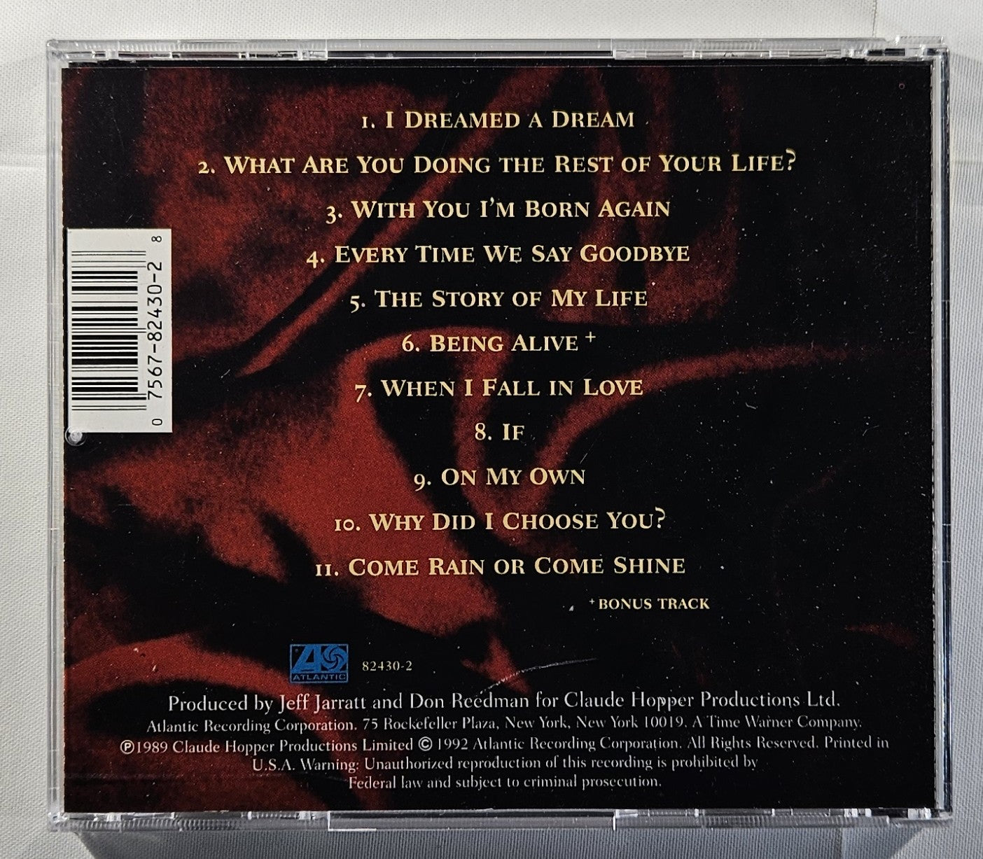 Michael Crawford With The London Symphony Orchestra - With Love [1989 Used CD]