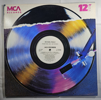Michael Paulo - Fundamental Thing [1989 Promo] [Used Vinyl Record 12" Single]