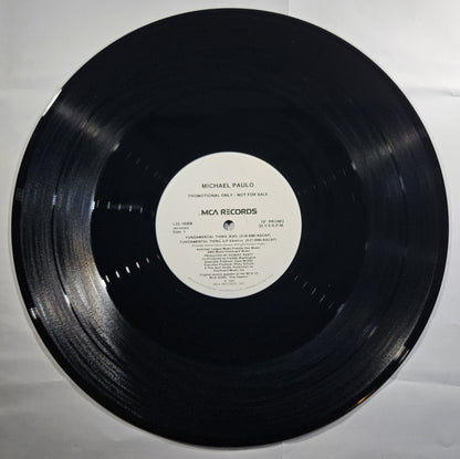 Michael Paulo - Fundamental Thing [1989 Promo] [Used Vinyl Record 12" Single]