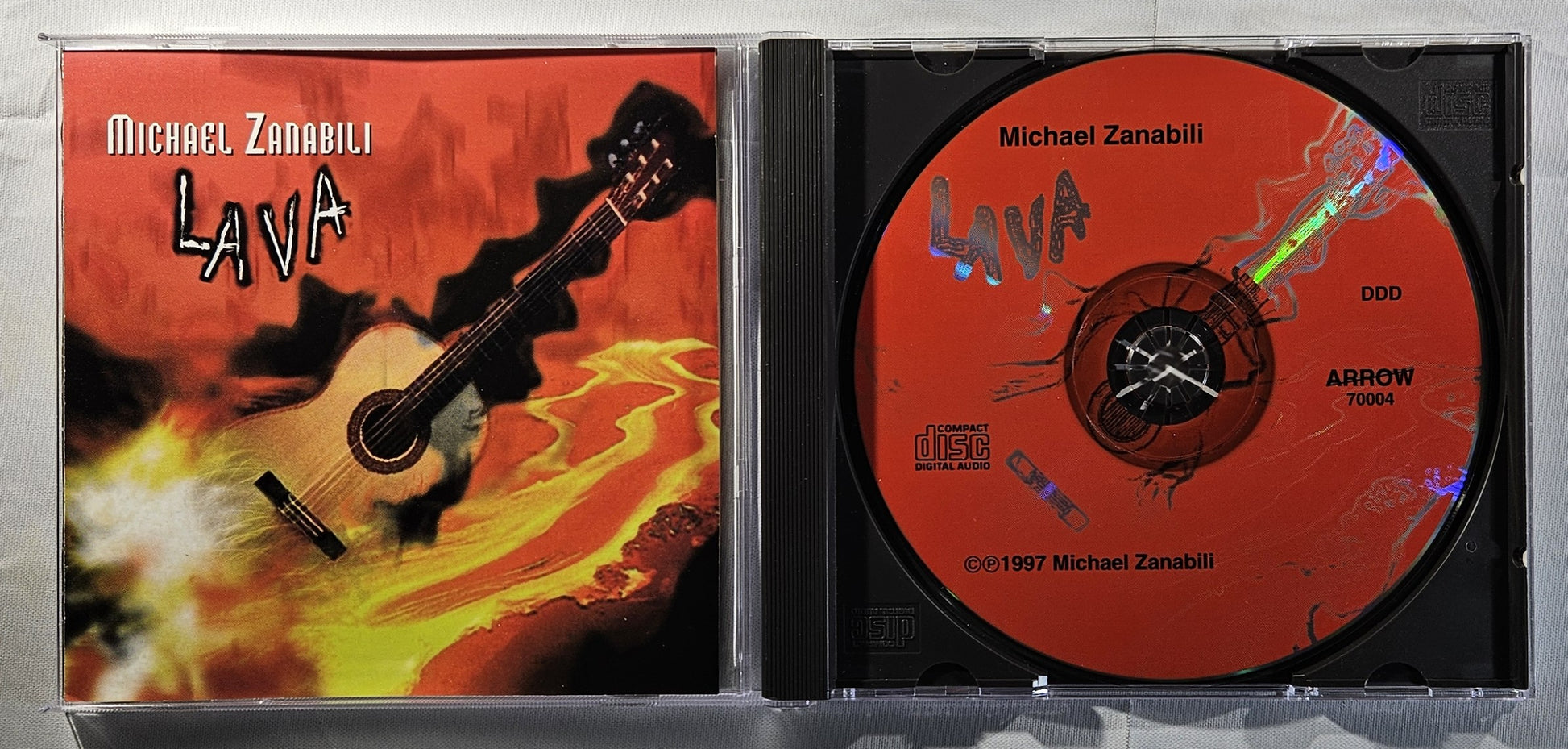 Michael Zanabili - Lava [1997 Used HDCD]