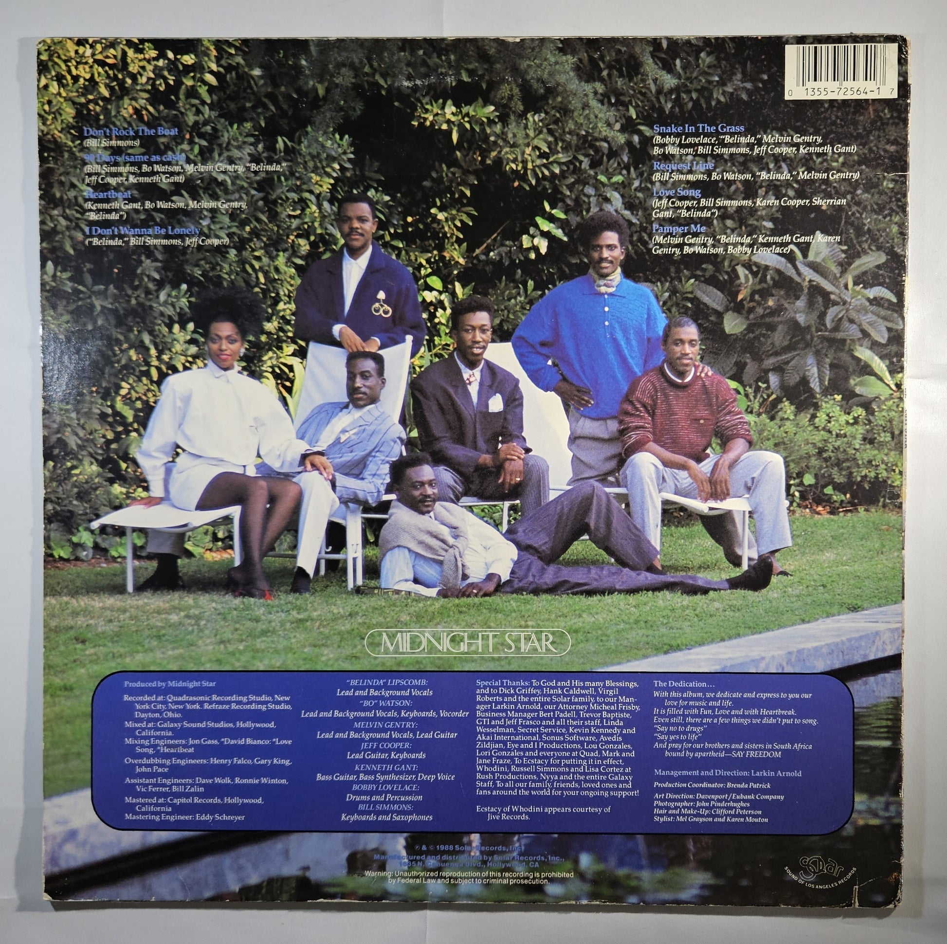 Midnight Star - Midnight Star [1988 Used Vinyl Record LP]