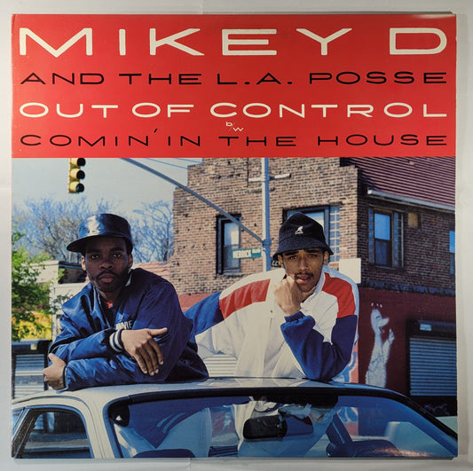 Mikey D & The L.A. Posse - Out of Control [1988 Used Vinyl Record 12" Single]