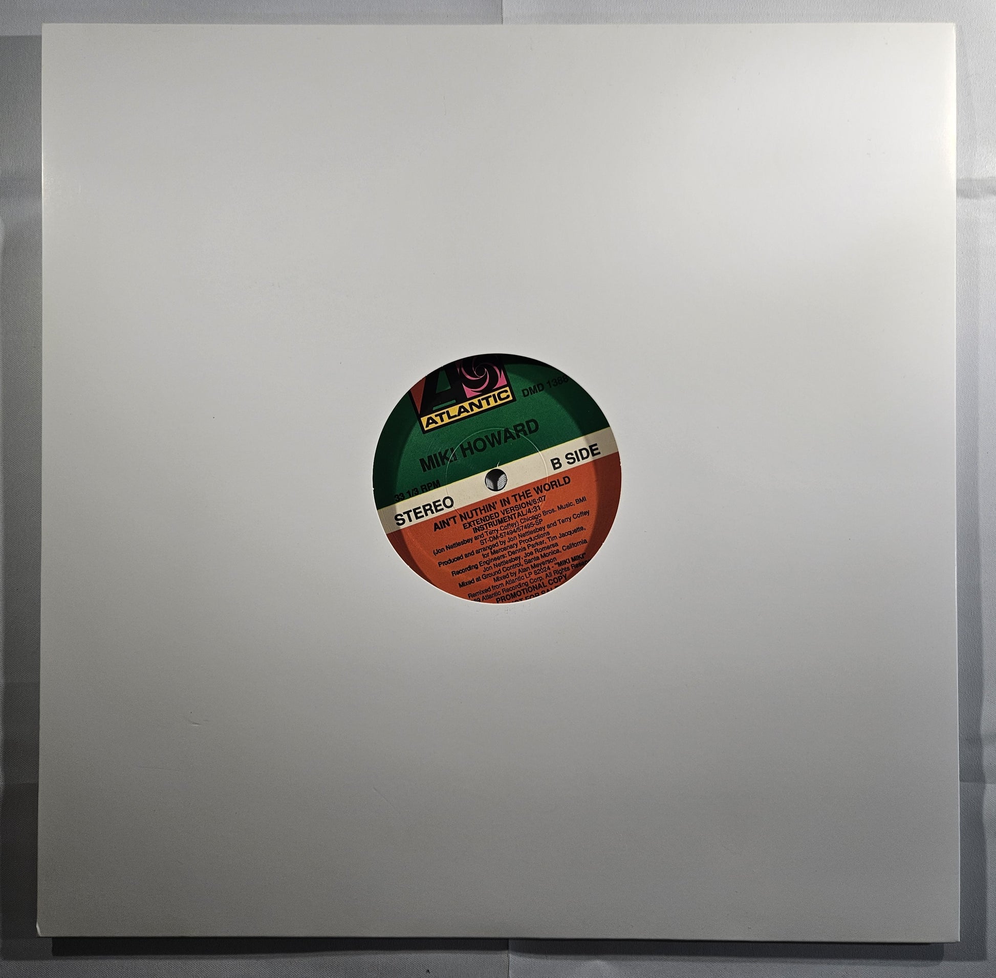 Miki Howard - Ain't Nuthin' in the World [1989 Promo] [Used Vinyl Record 12" Single]