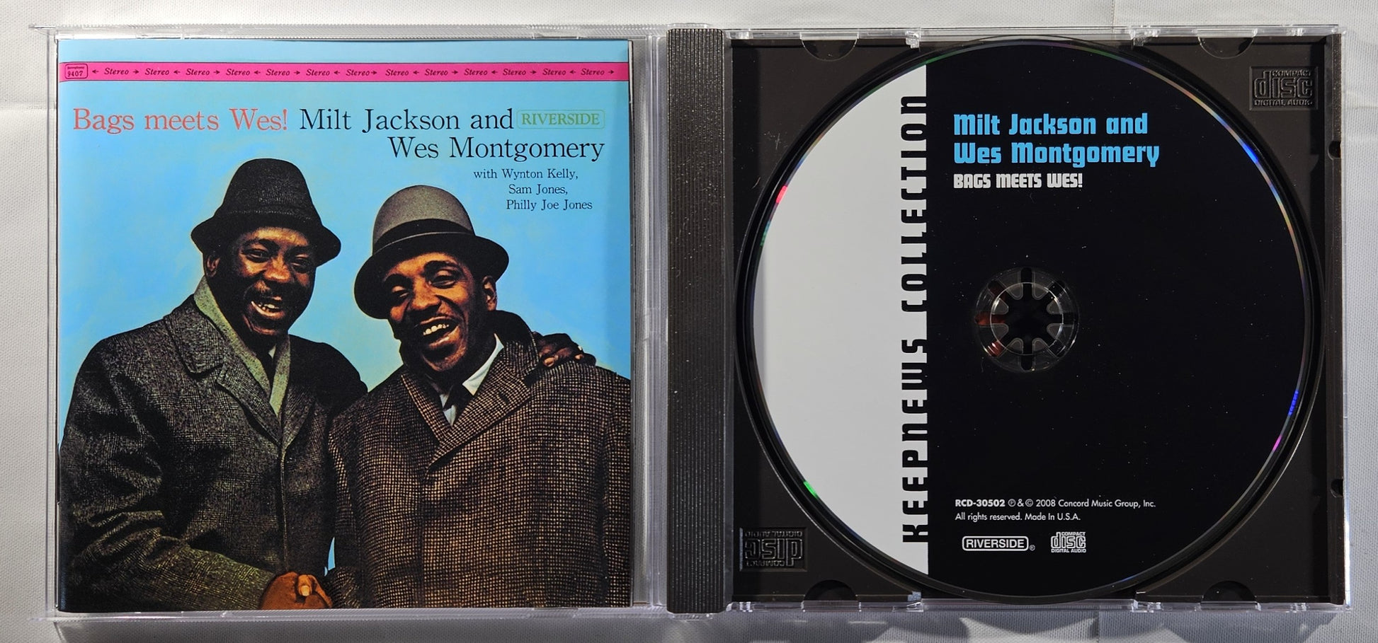 Milt Jackson and Wes Montgomery - Bags Meets Wes! [2008 Reissue] [Used CD]