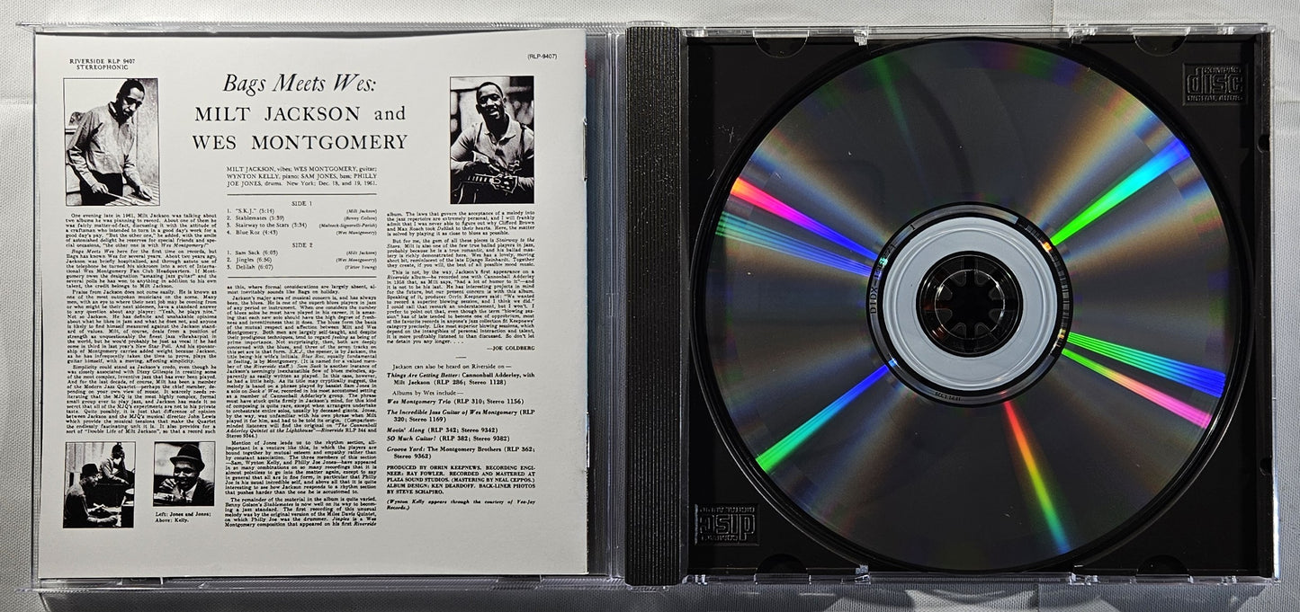 Milt Jackson and Wes Montgomery - Bags Meets Wes! [2008 Reissue] [Used CD]