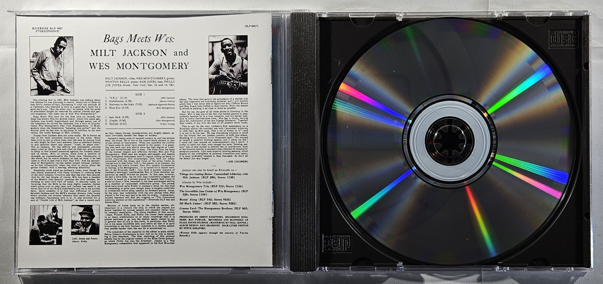 Milt Jackson and Wes Montgomery - Bags Meets Wes! [2008 Reissue] [Used CD]