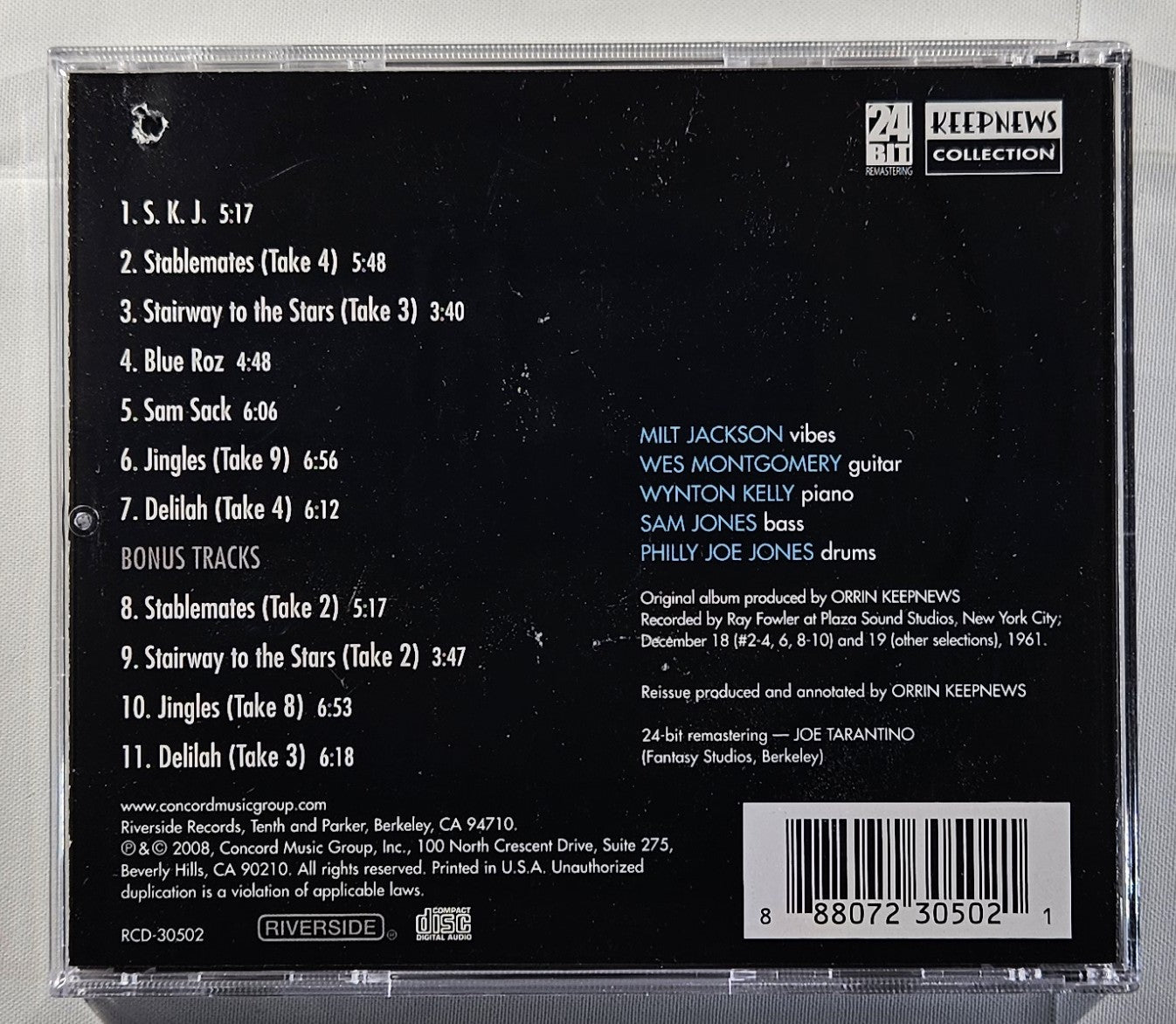 Milt Jackson and Wes Montgomery - Bags Meets Wes! [2008 Reissue] [Used CD]