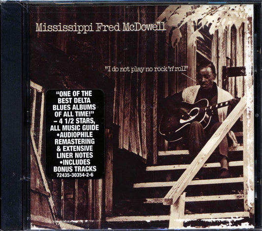Mississippi Fred McDowell - I Do Not Play No Rock 'n' Roll [2001 Reissue Remastered] [New CD]