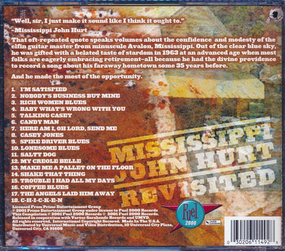 Mississippi John Hurt - Revisited [2001 Compilation Remastered] [New CD]