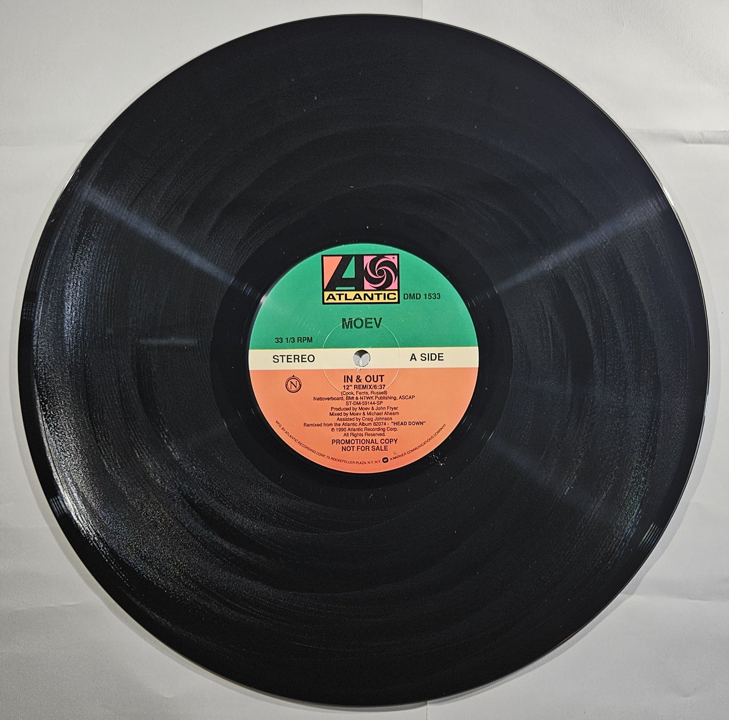 Moev - In & Out [1990 Promo] [Used Vinyl Record 12" Single]