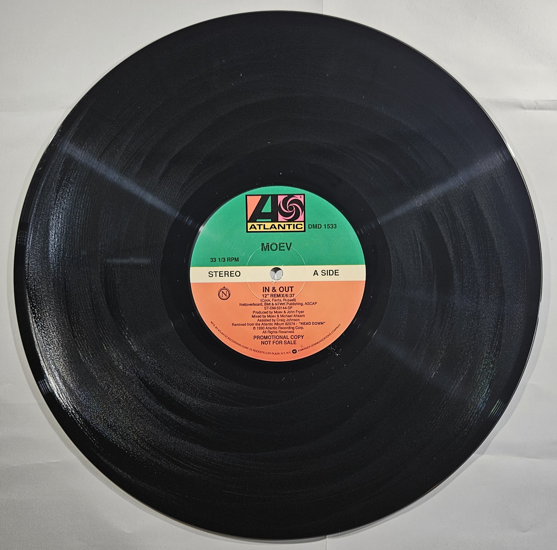 Moev - In & Out [1990 Promo] [Used Vinyl Record 12" Single]