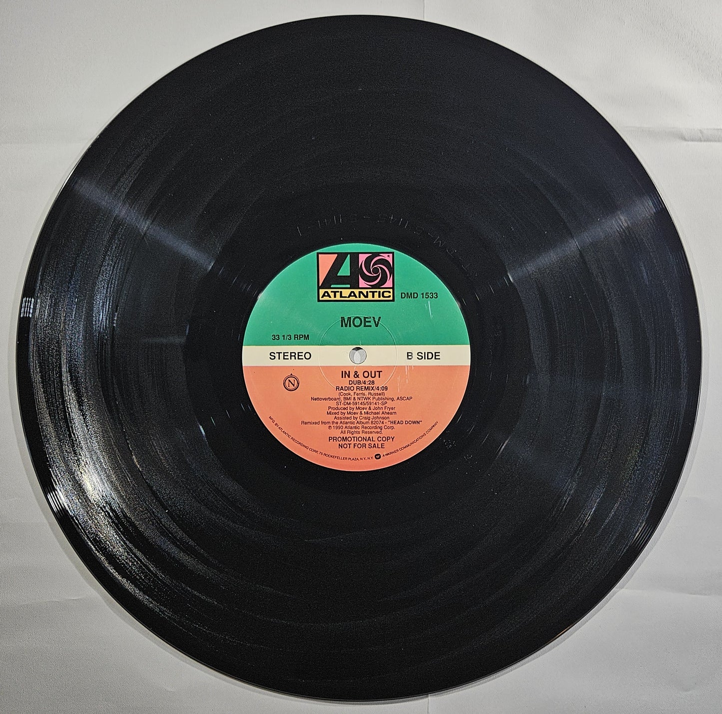 Moev - In & Out [1990 Promo] [Used Vinyl Record 12" Single]
