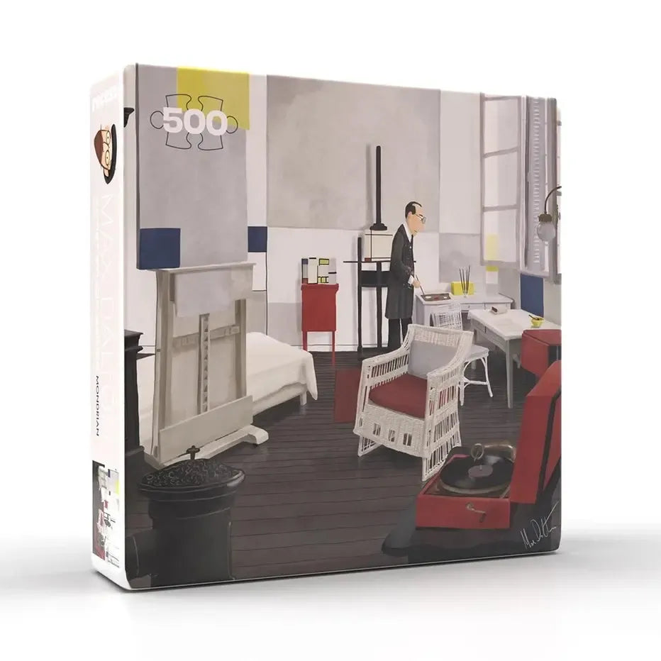Mondrian by Max Dalton 500 Piece Jigsaw Puzzle Recess