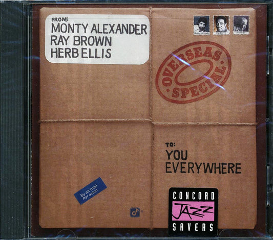 Monty Alexander, Ray Brown, Herb Ellis - Overseas Special [1990 Reissue] [New CD]