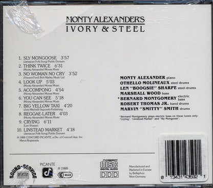 Monty Alexander's Ivory & Steel - Jamboree [1988 New CD]