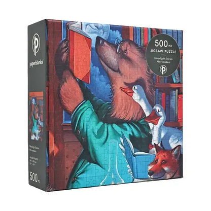 Moonlight Stories Merrymakers 500 Piece Jigsaw Puzzle Paperblanks
