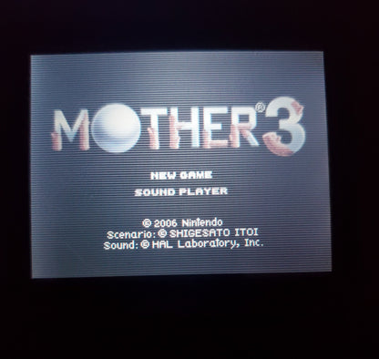 Mother 3 GBA Video Game Cartridge Nintendo Game Boy Advance 2006
