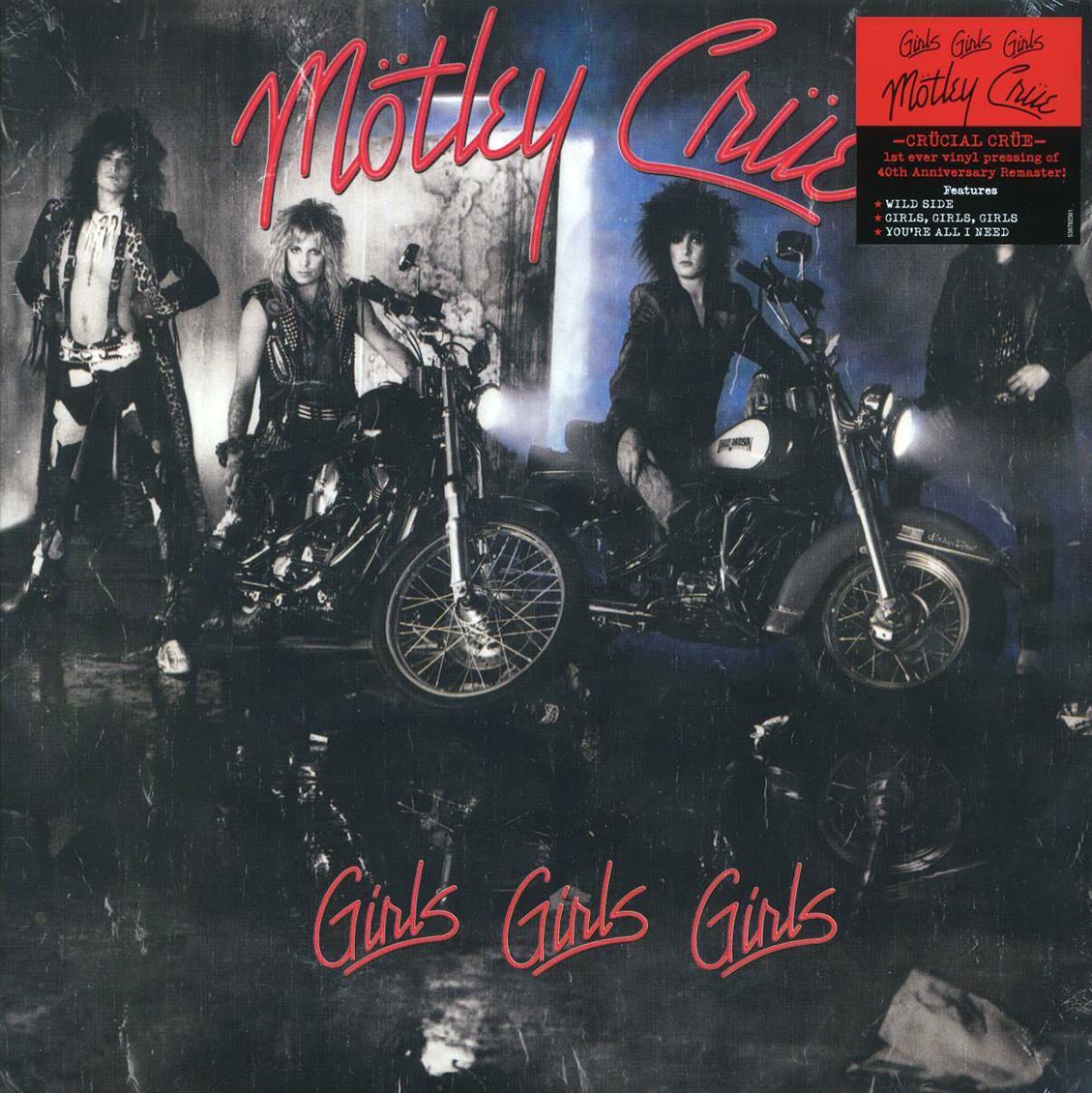 Mötley Crüe - Girls, Girls, Girls [2022 Remastered] [New Vinyl Record LP]