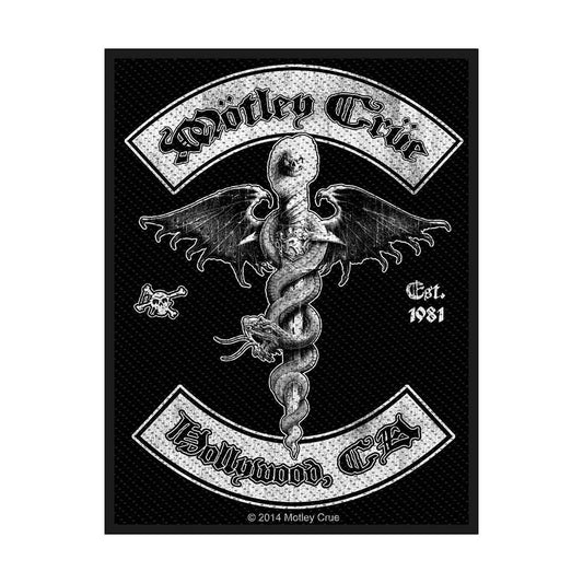 Motley Crue - Hollywood CA Standard Sew On Patch