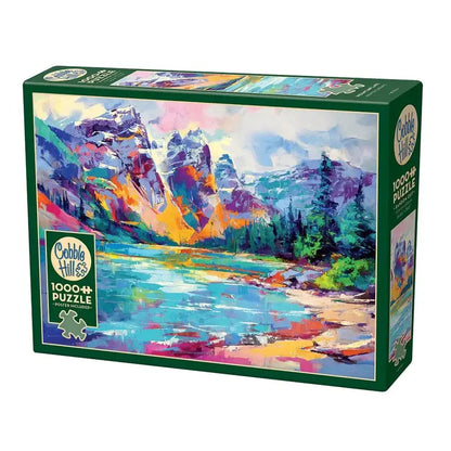 Mountain Lake 1000 Piece Jigsaw Puzzle Cobble Hill