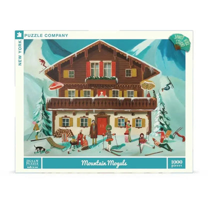 Mountain Moguls 1000 Piece Jigsaw Puzzle NYPC