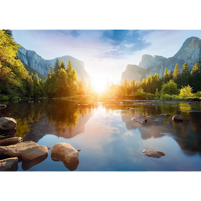 Mountain Pond 1000 Piece Jigsaw Puzzle Trefl