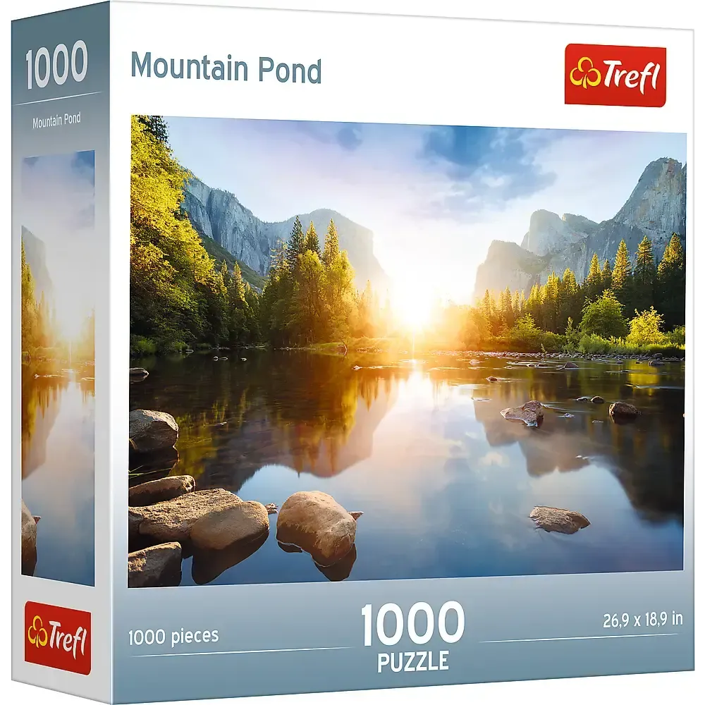 Mountain Pond 1000 Piece Jigsaw Puzzle Trefl