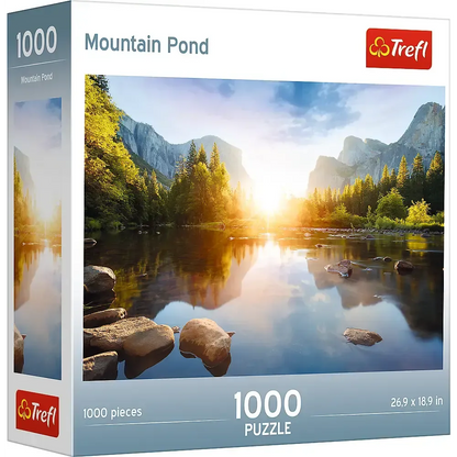 Mountain Pond 1000 Piece Jigsaw Puzzle Trefl