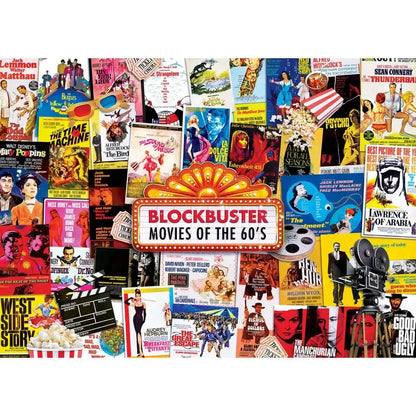 Movie Posters Flashbacks 1000 Piece Jigsaw Puzzle MasterPieces