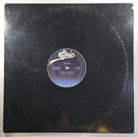 Mtume - Would You Like To (Fool Around) [1983 Used Vinyl Record 12" Single]